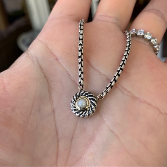 💕HP💕David Yurman cookie Pearl necklace - Picture 2 of 10